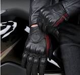 Leather Biker Gloves